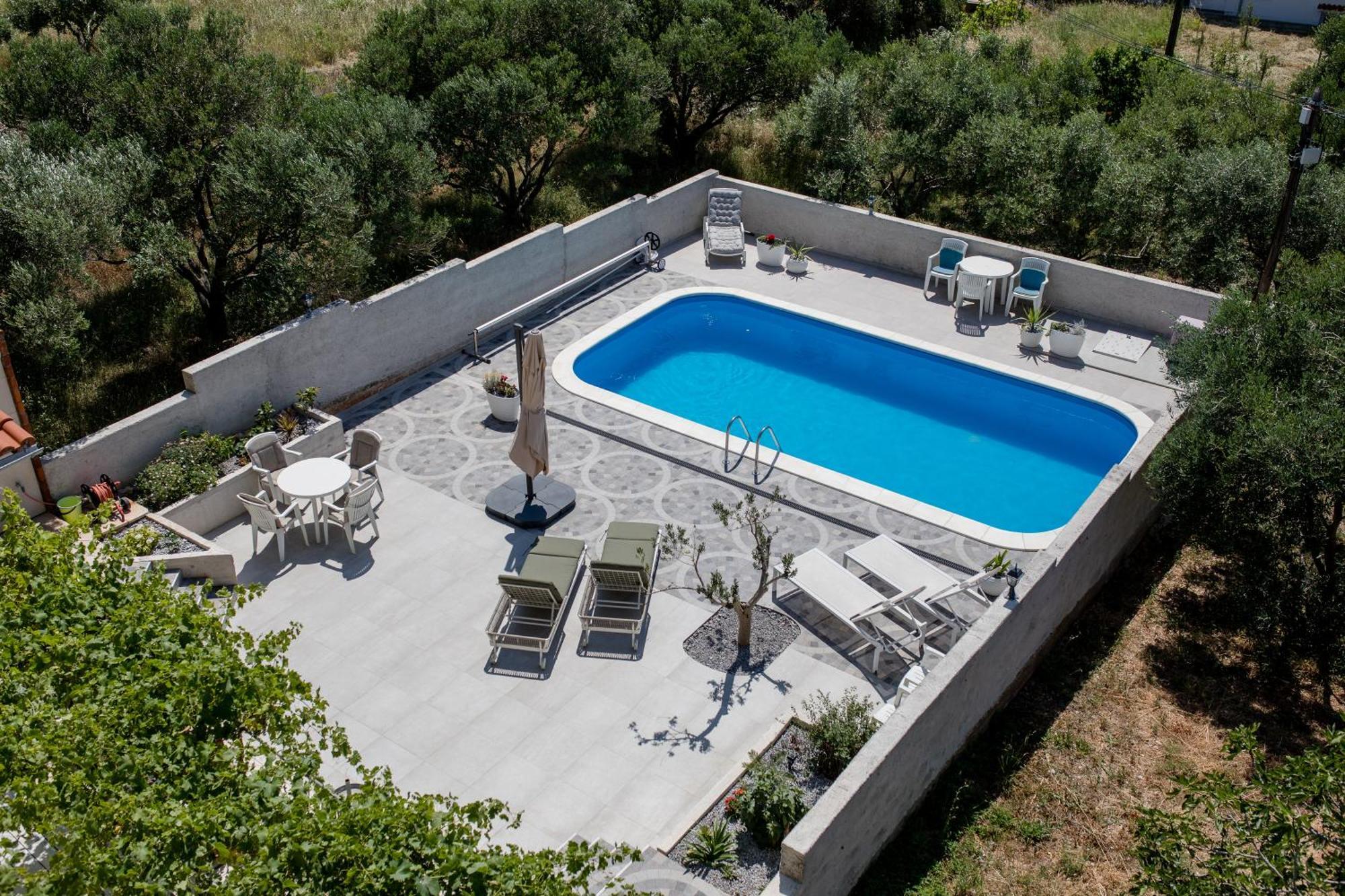 Casa Surya - Apartments With Sea View And Swimming Pool Barbat na Rabu Eksteriør billede