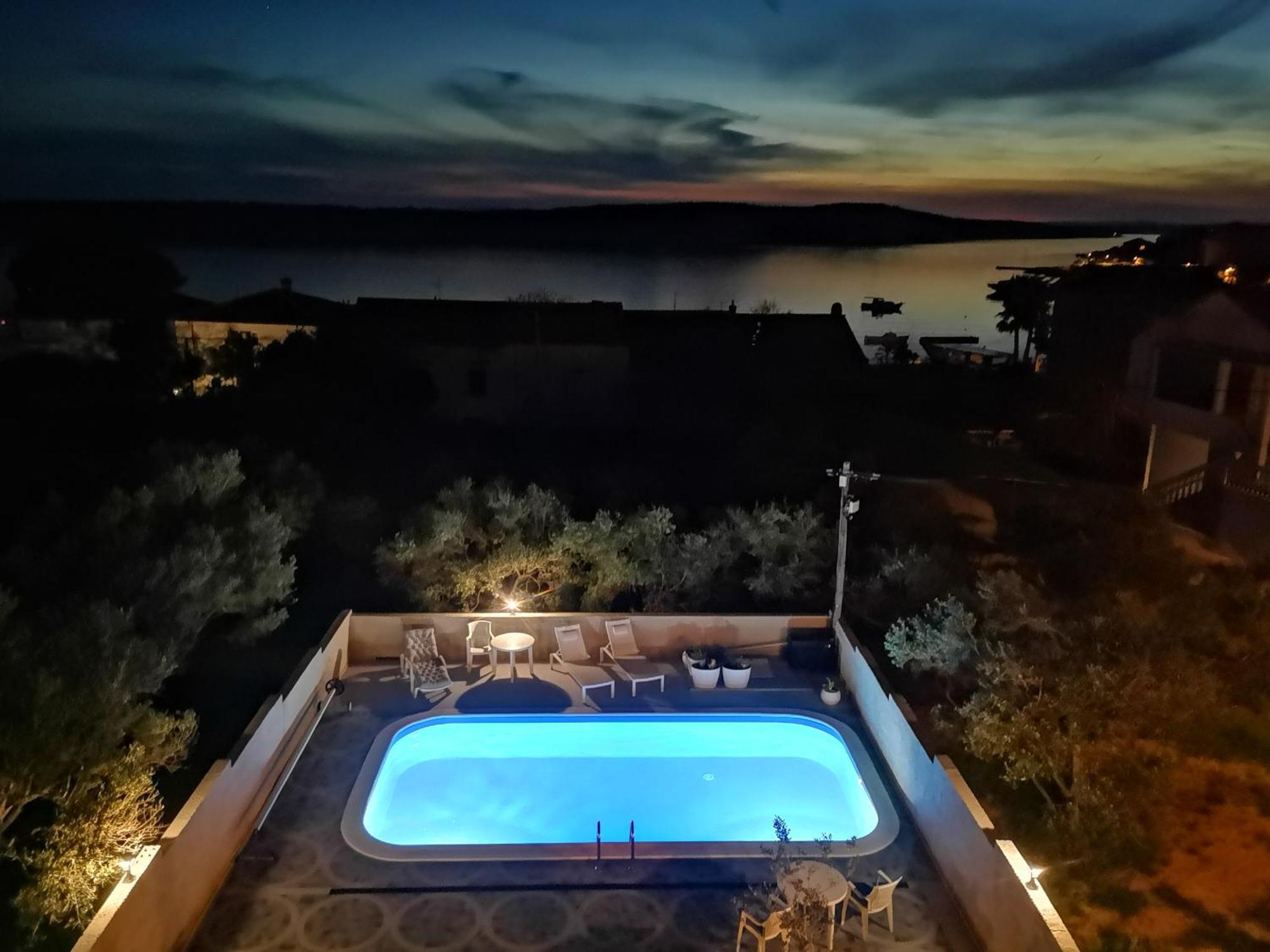 Casa Surya - Apartments With Sea View And Swimming Pool Barbat na Rabu Eksteriør billede